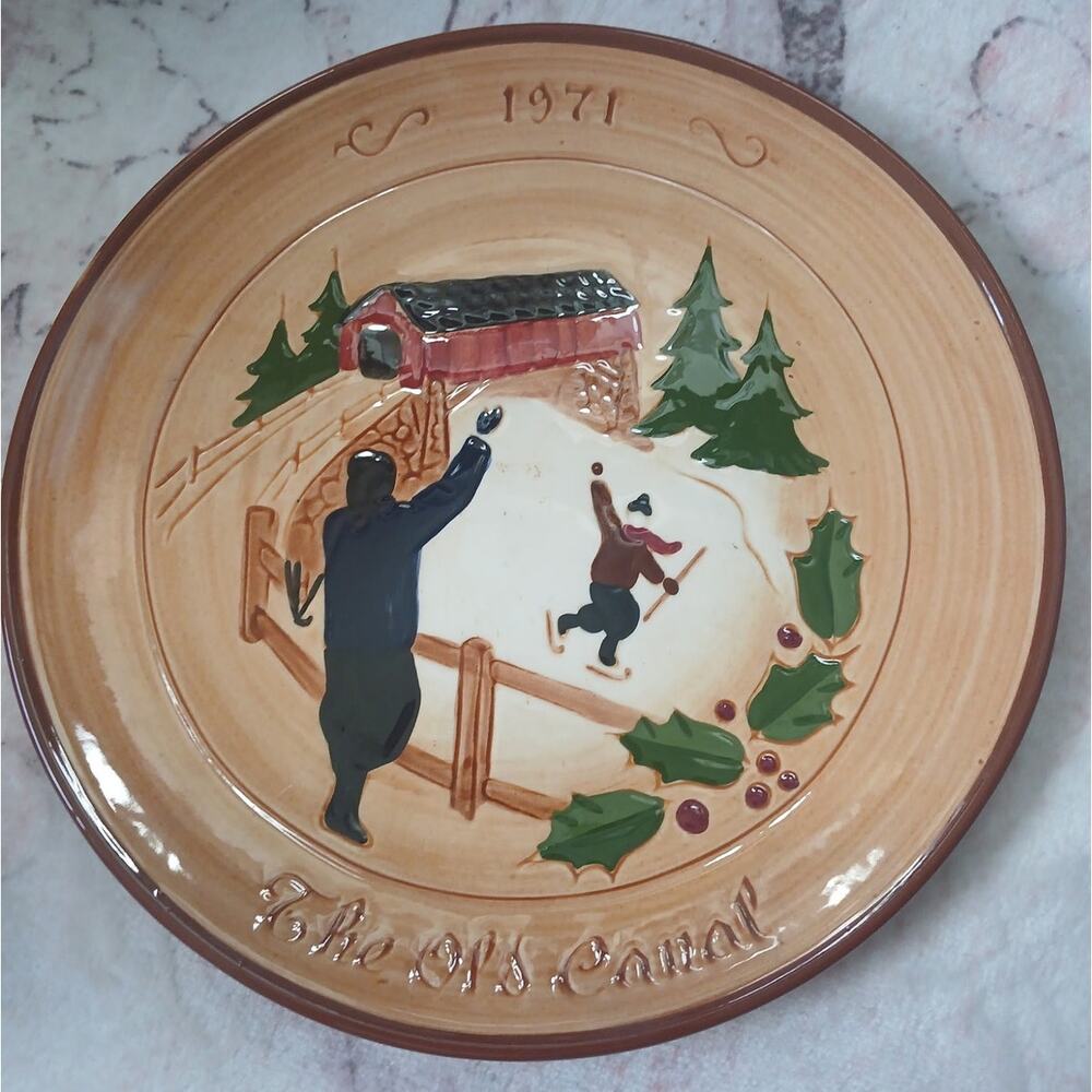 5 Vintage Stumar handcrafted plates, Made in Germany MJH Original